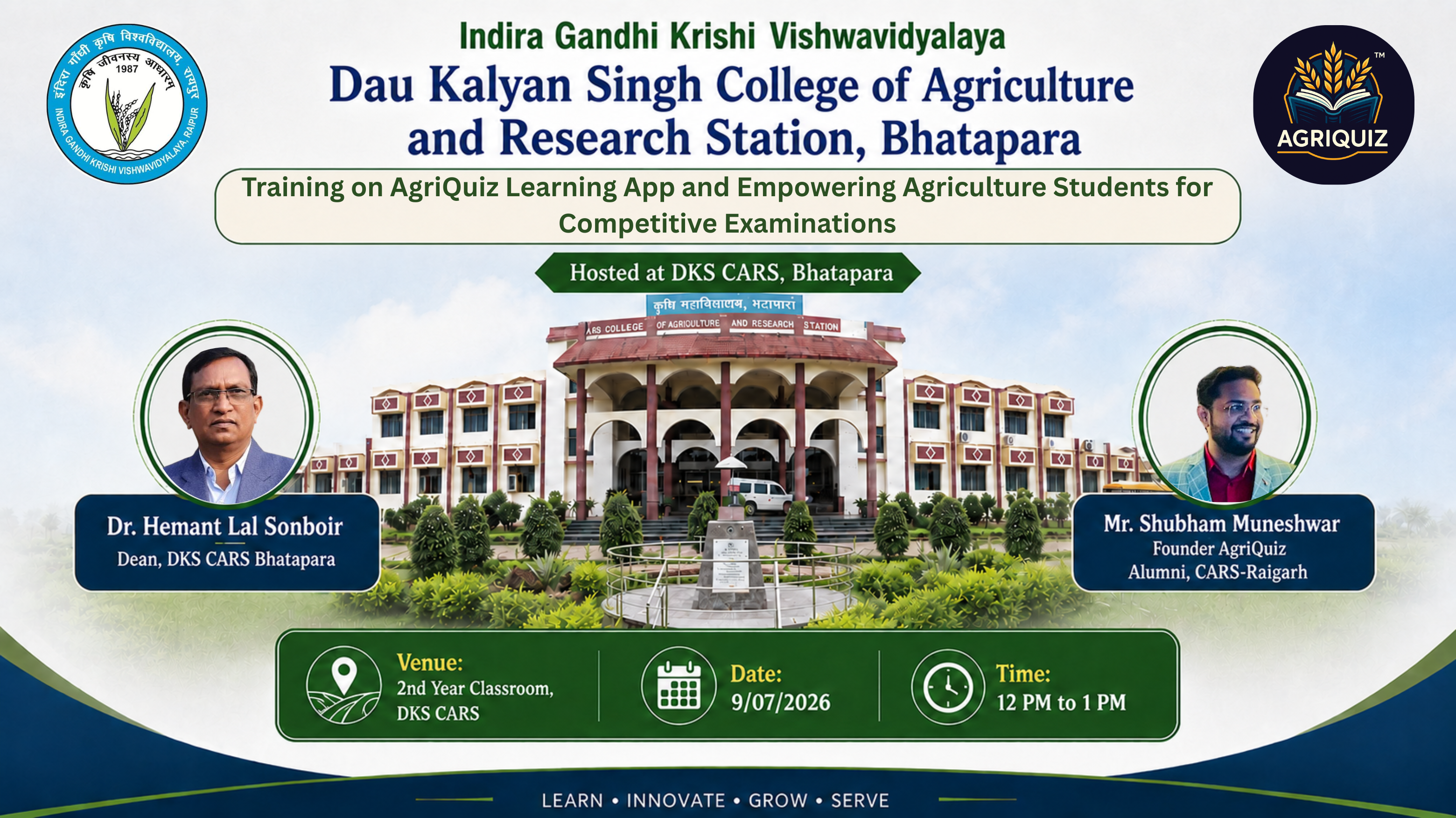 AgriQuiz Event Banner