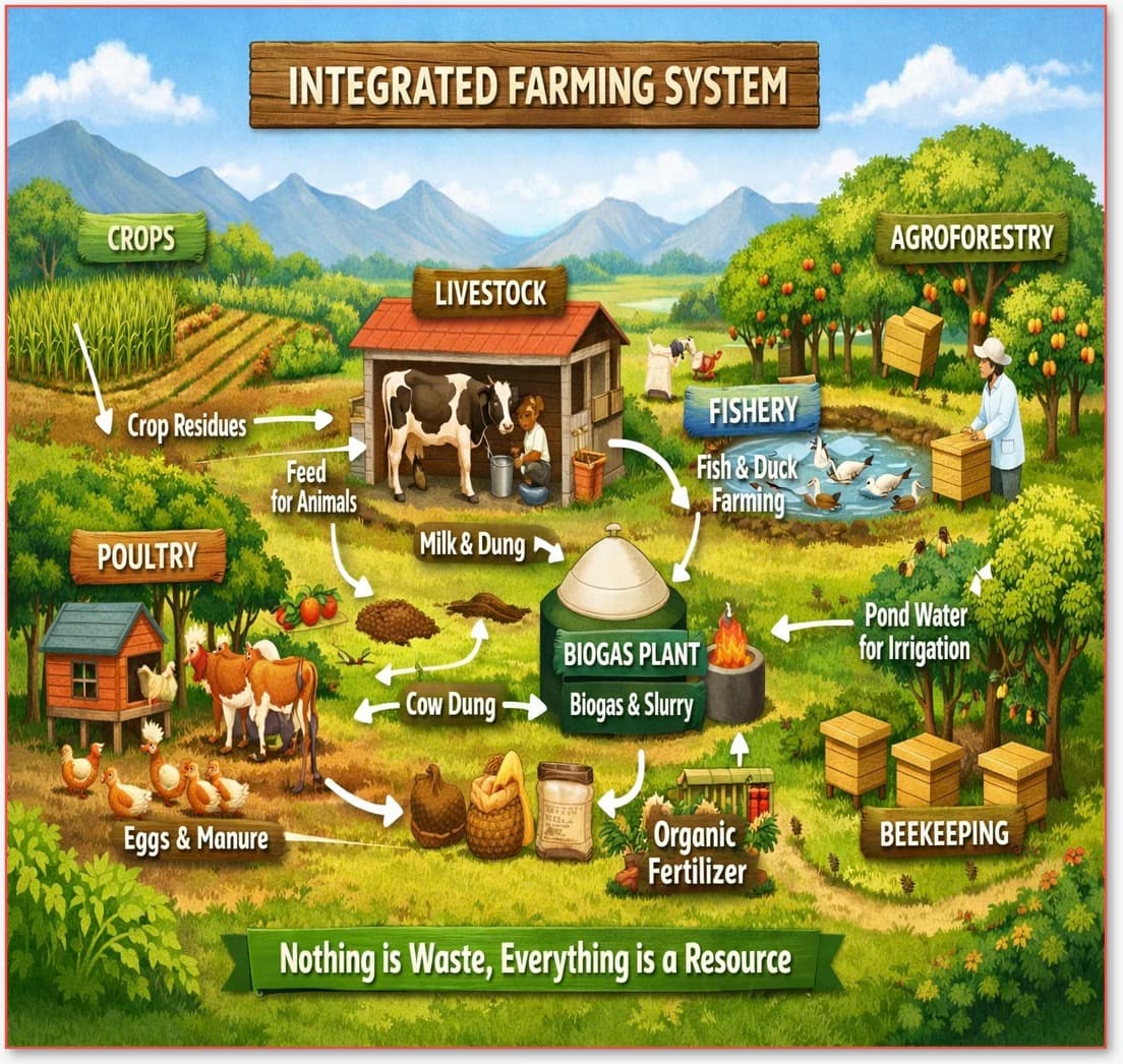 Integrated Farming: Its Advantages and Disadvantages