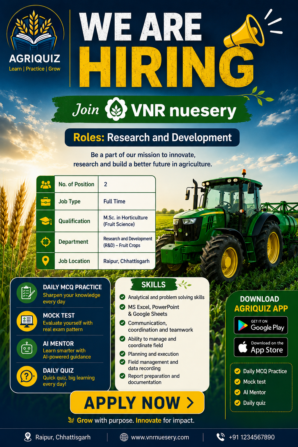 Join VNR nursery